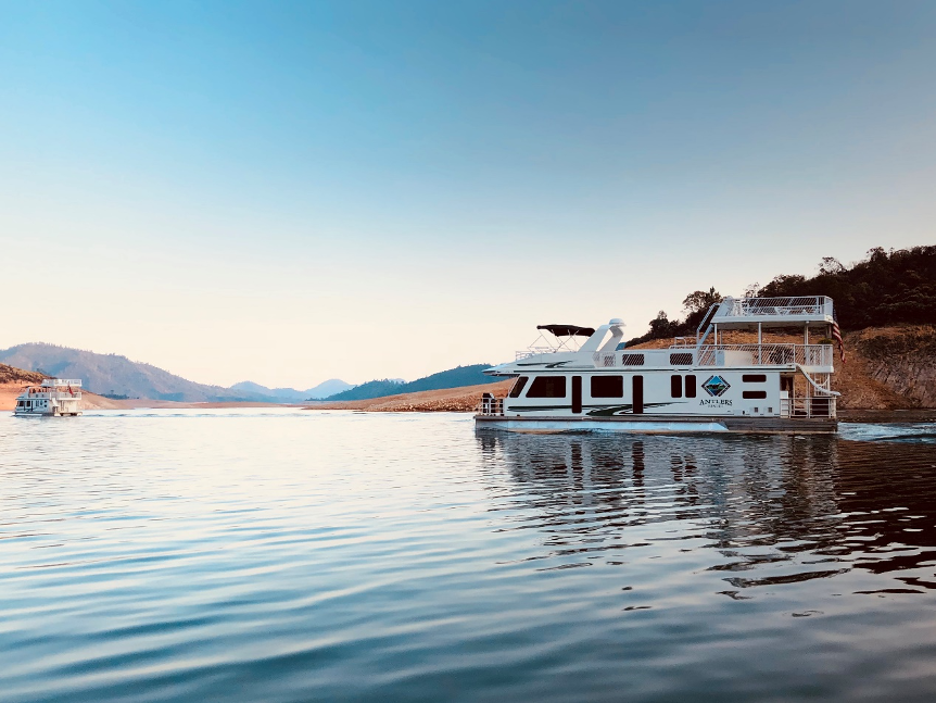 Why stay in a hotel when you can rent a houseboat?